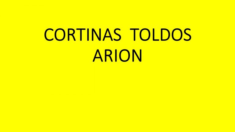 1.Cortinas de Rollo para Exterior Arion Motorizadas