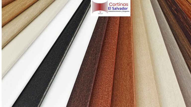 Estilos de Cortinas Persiana de Madera