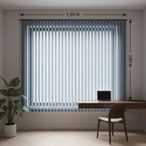 Cortina Vertical 1.50m x 2.00m