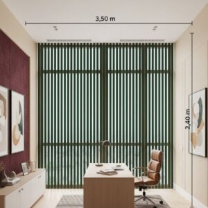 Cortina Vertical 3.50m × 2.40m