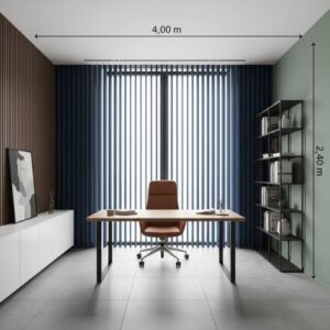 Cortina Vertical 4.00m × 2.40m